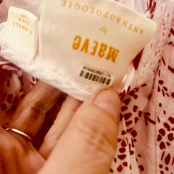 Anthropologie New Dress/tried in, not worn XS Maeve - Picture 3 of 5